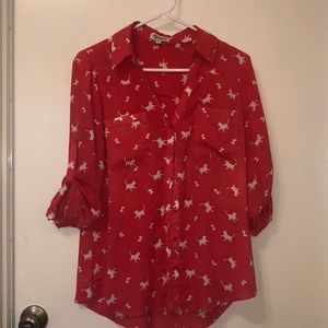 Express Portofino Shirt - Cats Chasing Butterflies